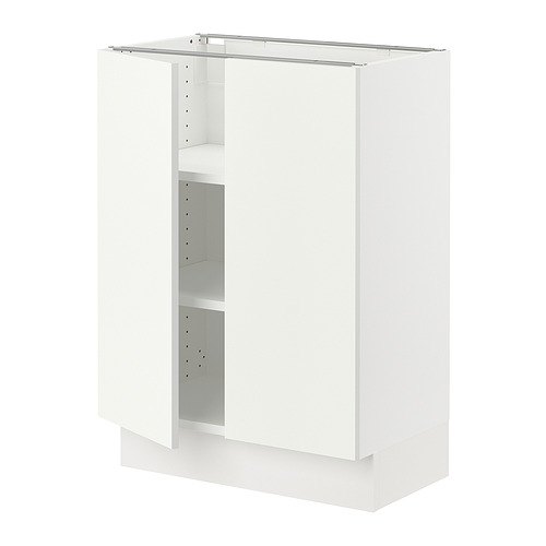 SEKTION, base cabinet with shelves/2 doors. 1 of 2 open dialog