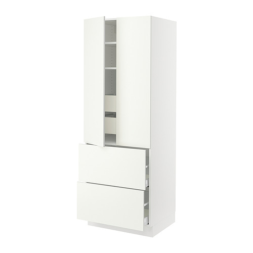 SEKTION, high cab w 2drs/2 fronts/4 drawers. 1 of 2 open dialog