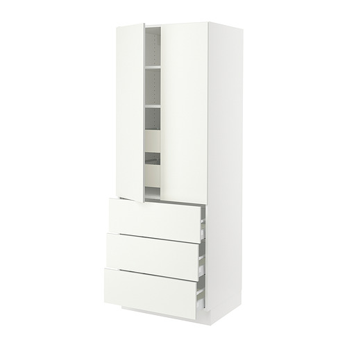 SEKTION, high cab w 2 drs/3 fronts/5 drawers. 1 of 2 open dialog