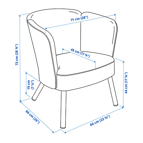 HERRÅKRA, armchair. 6 of 6 open dialog