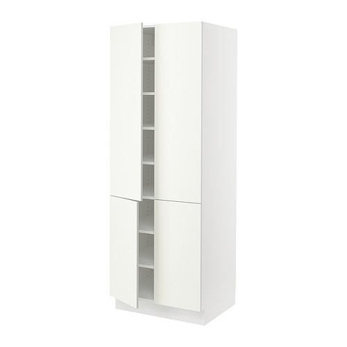 SEKTION, high cabinet with shelves/4 doors. 1 of 2 open dialog