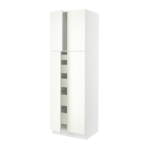 SEKTION, high cabinet w 4 doors/5 drawers. 1 of 3 open dialog