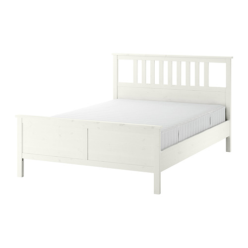 HEMNES, Full bed with mattress. 1 of 16 open dialog