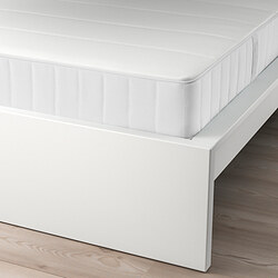 Measurement Illustration - MALM bed frame with mattress