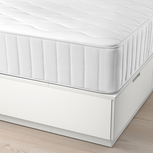 NORDLI, bed Queen with mattress and headboard. 2 of 16 open dialog