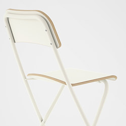 Measurement Illustration - FRANKLIN bar stool with backrest, foldable