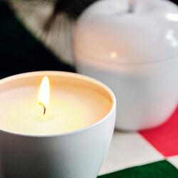 VINTERFINT scented candle in metal cup