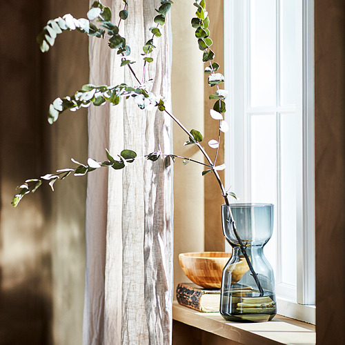 DYTÅG, translucent curtain, pair. 3 of 6 open dialog