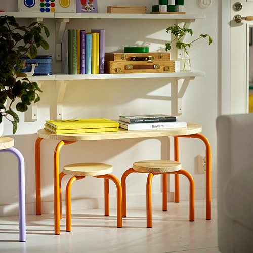 GREJSIMOJS, children's stool. 3 of 6 open dialog