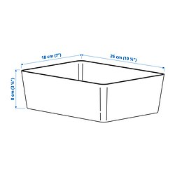 Ilustración de medidas - KUGGIS caja