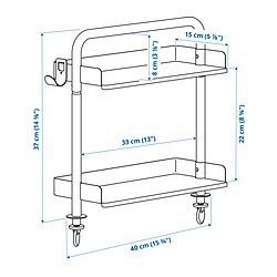 Measurement Illustration - RELATERA add-on unit