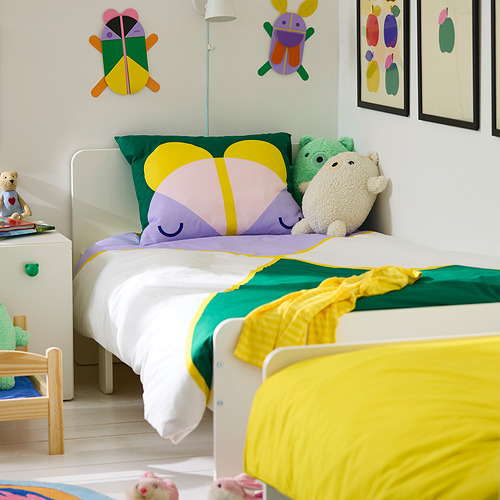 GREJSIMOJS, Duvet cover for single bed and pillowcase(s). 3 of 7 open dialog