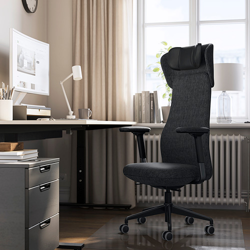 GRÖNFJÄLL, office chair with arm/headrest. 2 of 15 open dialog
