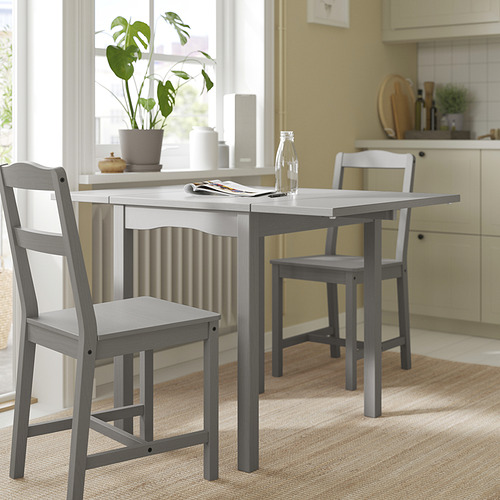 HAUGA, drop-leaf dining table. 5 of 8 open dialog