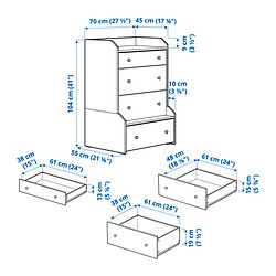 Measurement Illustration - HAUGA chest