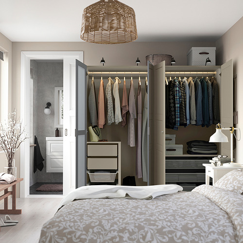 PAX / KAMMARTORP / TYSSEDAL, wardrobe combination. 3 of 5 open dialog