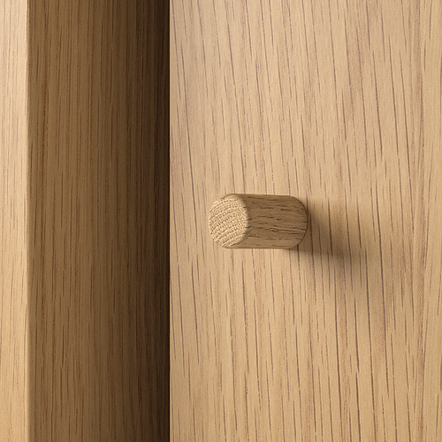 LÅDMAKARE, storage cabinet with sliding doors and 2 shelf inserts. 5 of 7 open dialog