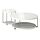 Current variation: White chrome-plated / white glass