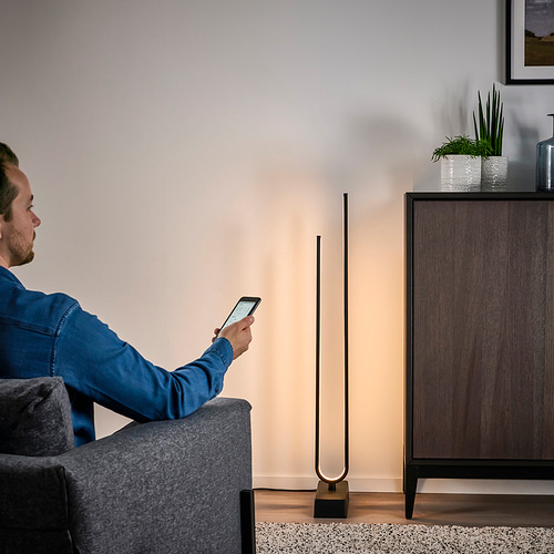 PILSKOTT, smart LED floor lamp 700 lm 2700K. 3 of 5 open dialog