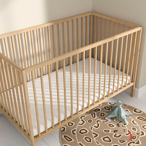 KRUMMELUR, foam mattress for crib. 2 of 6 open dialog