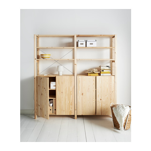 IVAR, shelving unit with cabinet. 3 of 7 open dialog