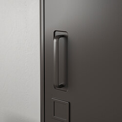 Measurement Illustration - IDÅSEN high cabinet with drawer and doors