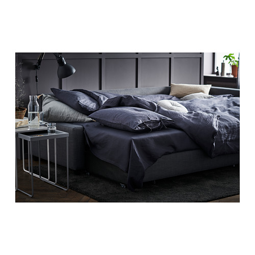 FRIHETEN, sleeper sectional,3 seat w/storage. 4 of 12 open dialog