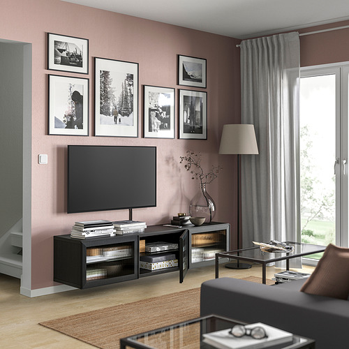 BESTÅ, mueble TV con puertas. 2 de 8 abrir diálogo