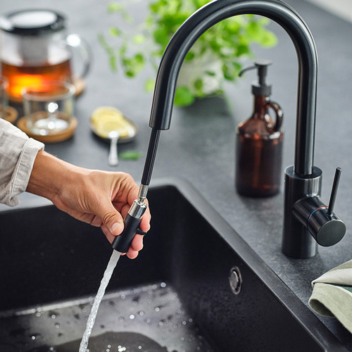 SALLSJÖN, kitchen mixer tap pull out. 3 of 6 open dialog