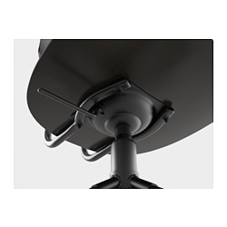 Measurement Illustration - KULLABERG swivel chair