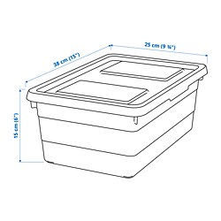 Ilustración de medidas - SOCKERBIT caja con tapa