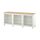 Select colour variation: White-oak veneer / SINDVIK white clear glass