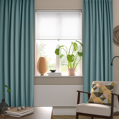 MAJGULL, cortinas semiopacas, 1 par. 3 de 10 abrir diálogo