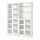 Select colour variation: white/clear glass