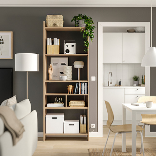 LÅDMAKARE, mueble de almacenaje con 1 estante adicional. 2 de 5 abrir diálogo