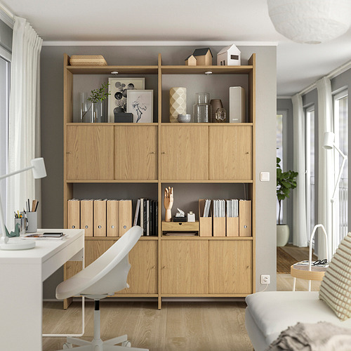 LÅDMAKARE, storage cabinet with sliding doors and 2 shelves. 4 of 7 open dialog