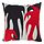 Select colour variation: Red / black