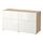 Select colour variation: White stained oak effect / SELSVIKEN high gloss white