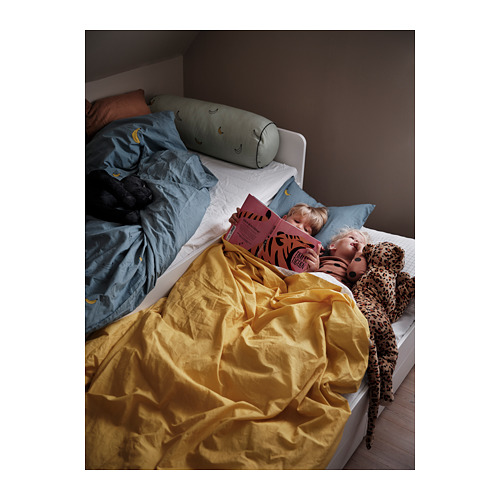 SLÄKT, bed frame with underbed and storage & LURÖY slatted. 5 of 8 open dialog