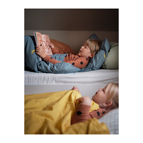 SLÄKT, bed frame with underbed and storage & LURÖY slatted. 6 of 8 open dialog