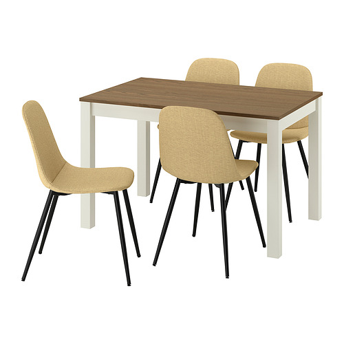ÅLHULT / NORDMANSSKÄR, table and 4 chairs. 1 of 7 open dialog