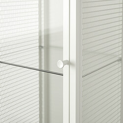 Measurement Illustration - BAGGEBO cabinet with glass doors
