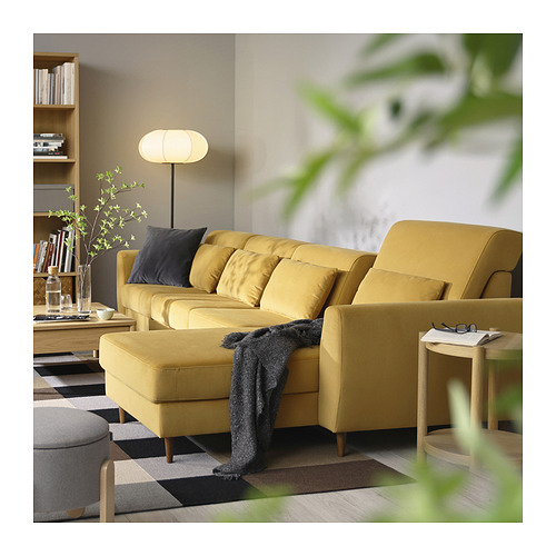 SLATORP, sectional, 4-seat with chaise. 3 of 8 open dialog