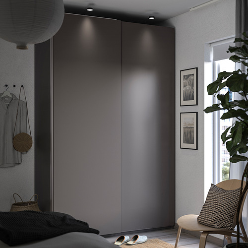 PAX / HASVIK, wardrobe with sliding doors. 2 of 4 open dialog