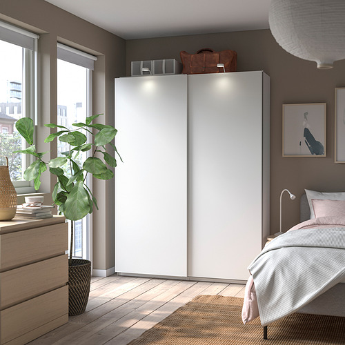 PAX / HASVIK, wardrobe with sliding doors. 4 of 5 open dialog