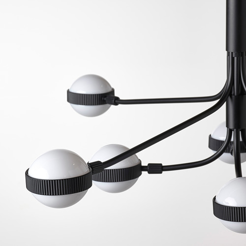 STORSLINGA, LED chandelier, 8-armed, 1100 lm 2700K. 4 of 4 open dialog