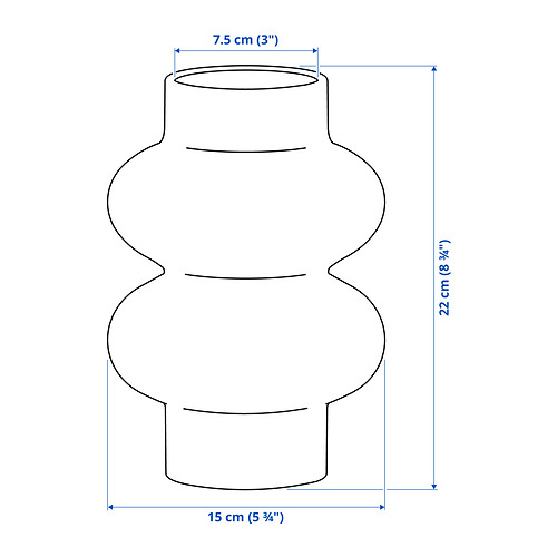 PÄRLHÄGG, vase. 6 of 6 open dialog