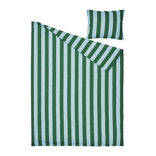 SLÅNHÖSTMAL, Funda edredón y funda almohada para cama individual. 2 de 3 abrir diálogo