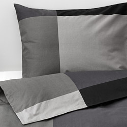 BRUNKRISSLA funda edredón y 2 fundas almohada para cama doble