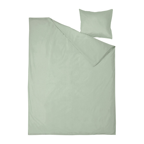 ÄNGSLILJA, Funda edredón y funda almohada para cama individual. 2 de 2 abrir diálogo